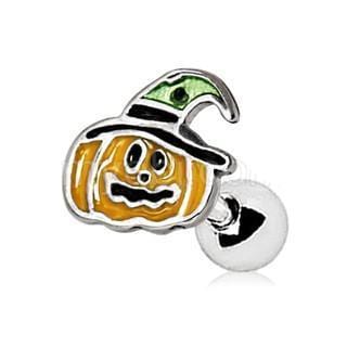 Halloween Pumpkin Cartilage Earring-0